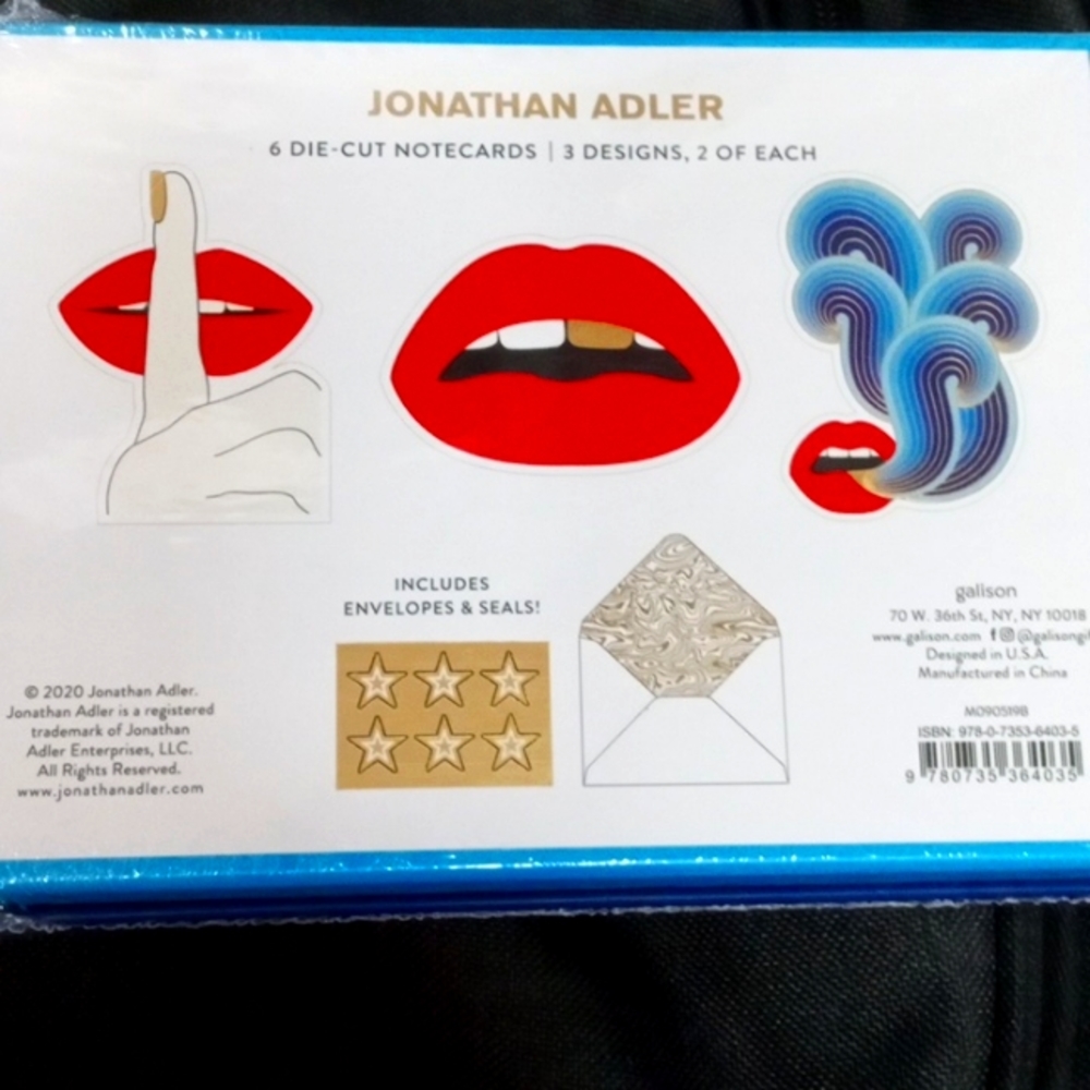 Jonathan Adler notecard set